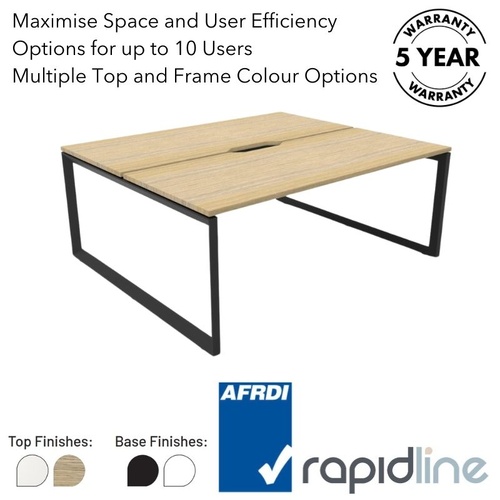 Infinity Back to Back Loop Leg Workstation