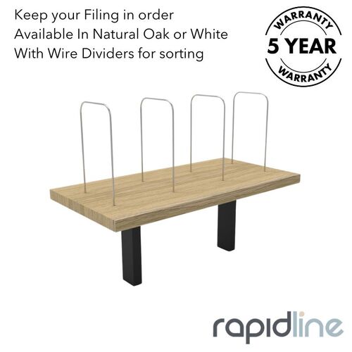 Rapid Infinity Desk Mounted Shelf