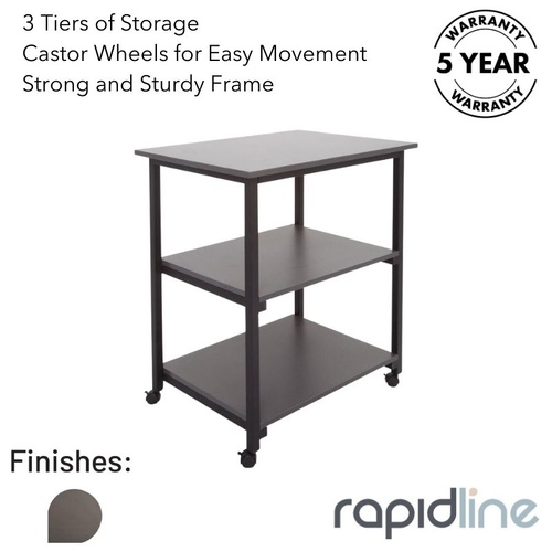 Rapid Worker 3 Tier Trolley