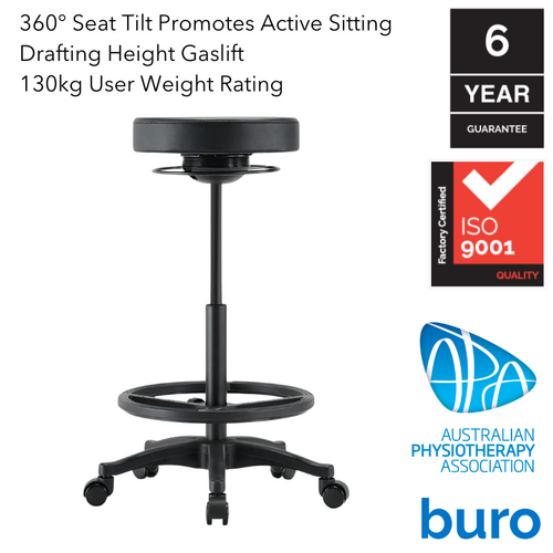 Buro Polo Drafting Stool