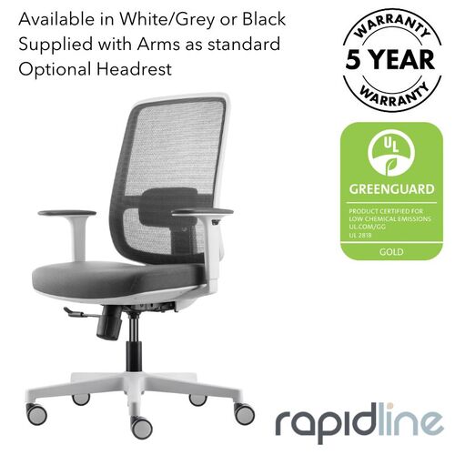 Lotto Medium Back Mesh Operator Chair