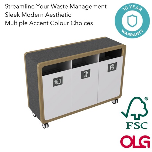 Rover Range Mobile Rubbish Bin