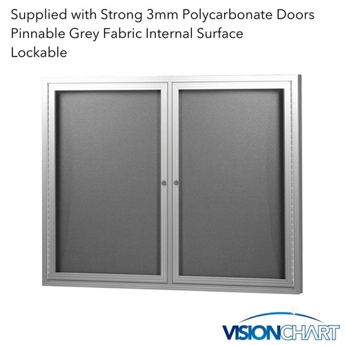 Be Noticed Hinged Door Notice Cases