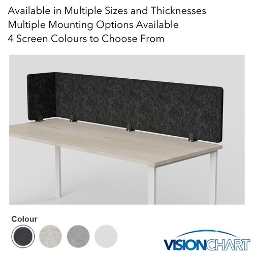 SANA Serenity Side Bar Above Desk Screen