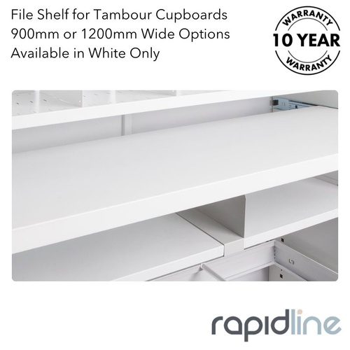GO Tambour Pull Out File Shelf