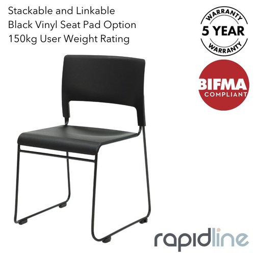 Apollo Sled Base Stacking Chair