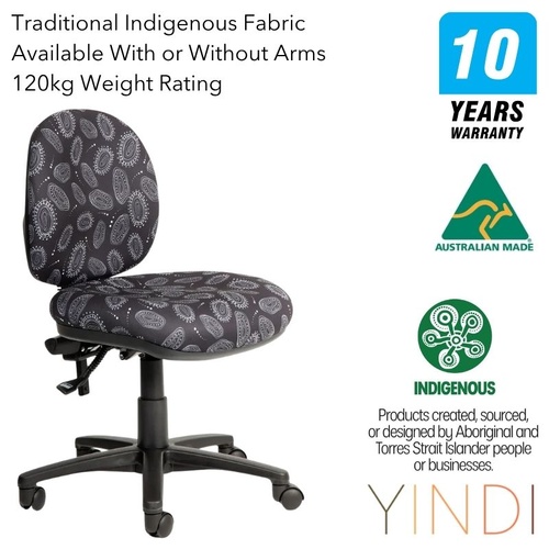 Wombai Delta Manual Mid Back Chair