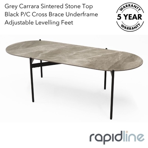 Nido Stone Oval Coffee Table
