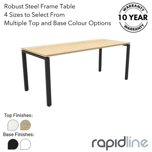 Deluxe Profile Steel Frame Table