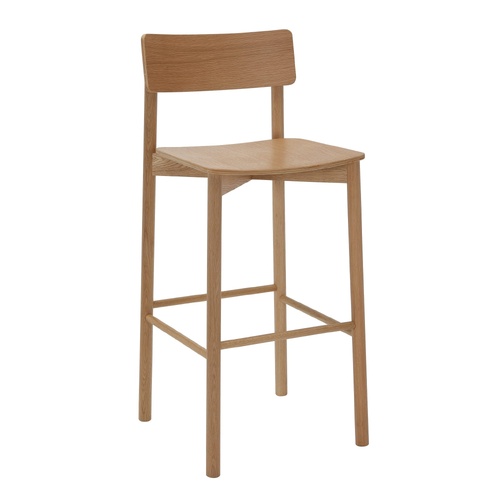 Arlo High Stool – American Oak