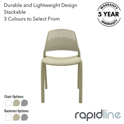 Flexi Stacking Chair With Backrest