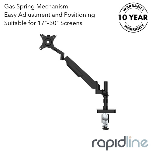 Core Single Gas Spring Monitor Arm
