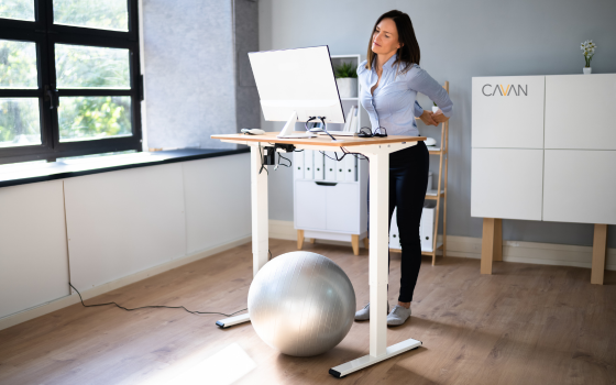 Learn about the benefit of Sit-Stand Desks image